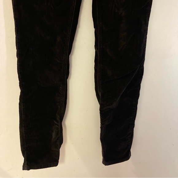 3 for $15 Free People Faded Black Corduroy Skinny Stretch Jeans Casual Pants - Picture 6 of 9